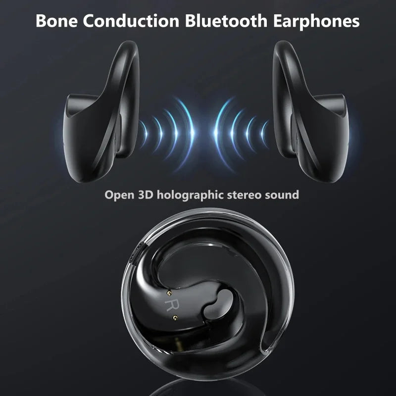 Lenovo Wireless Bluetooth AI Real-time Language Translation Earphones 144 Languages Ear Hanging Headphone Translator For Busine